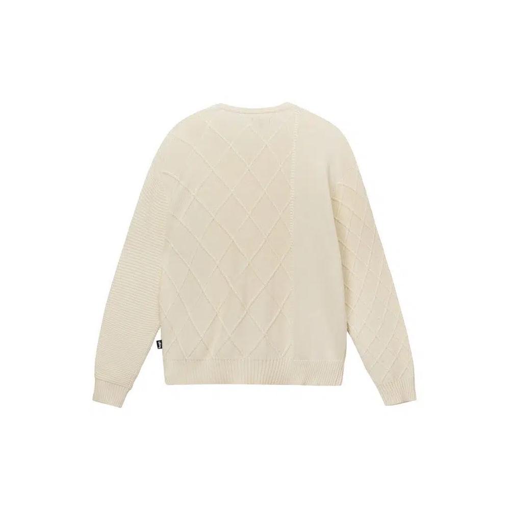 Свитер Stussy Patchwork Sweater 'Натуральный' 2