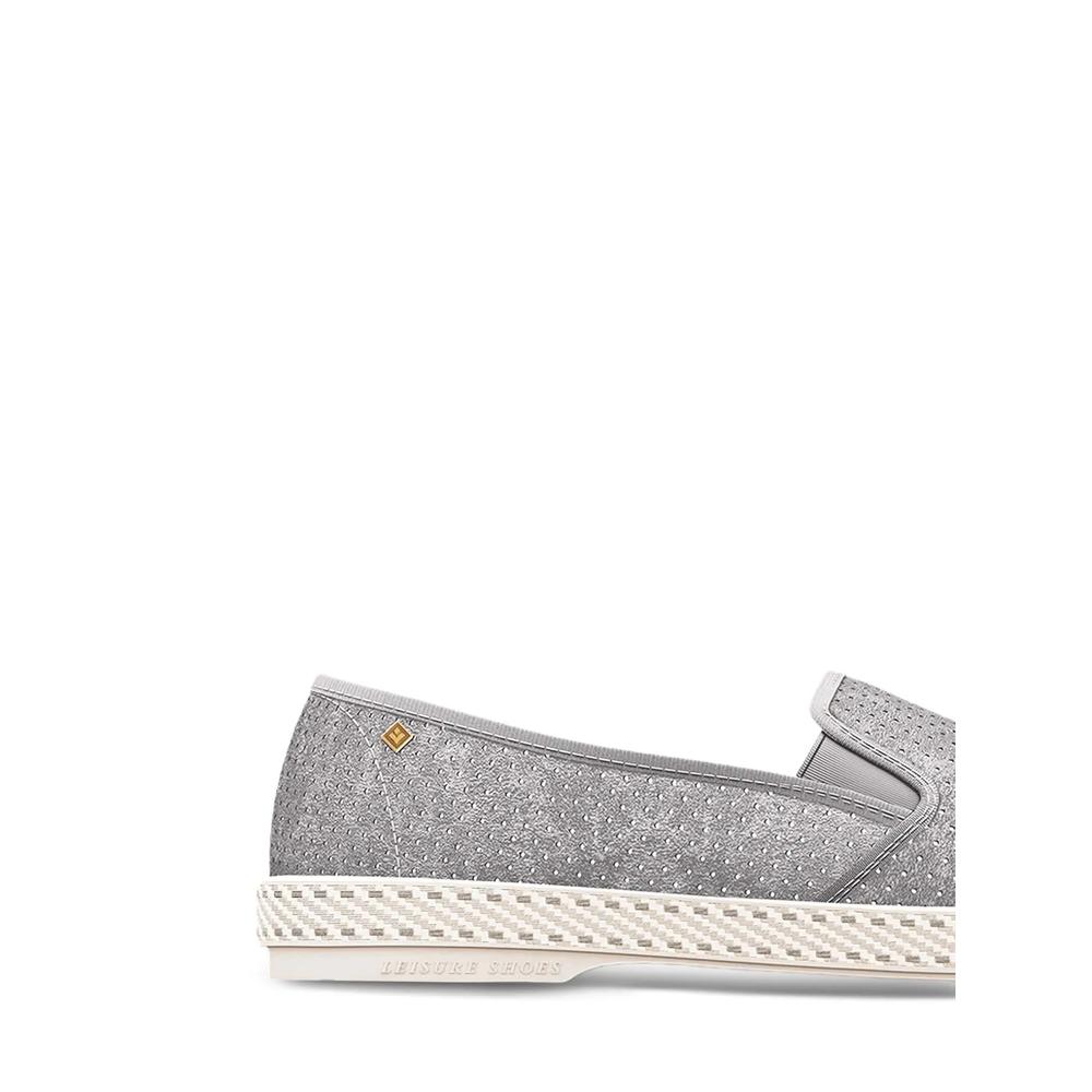 perforated suede loafers 2