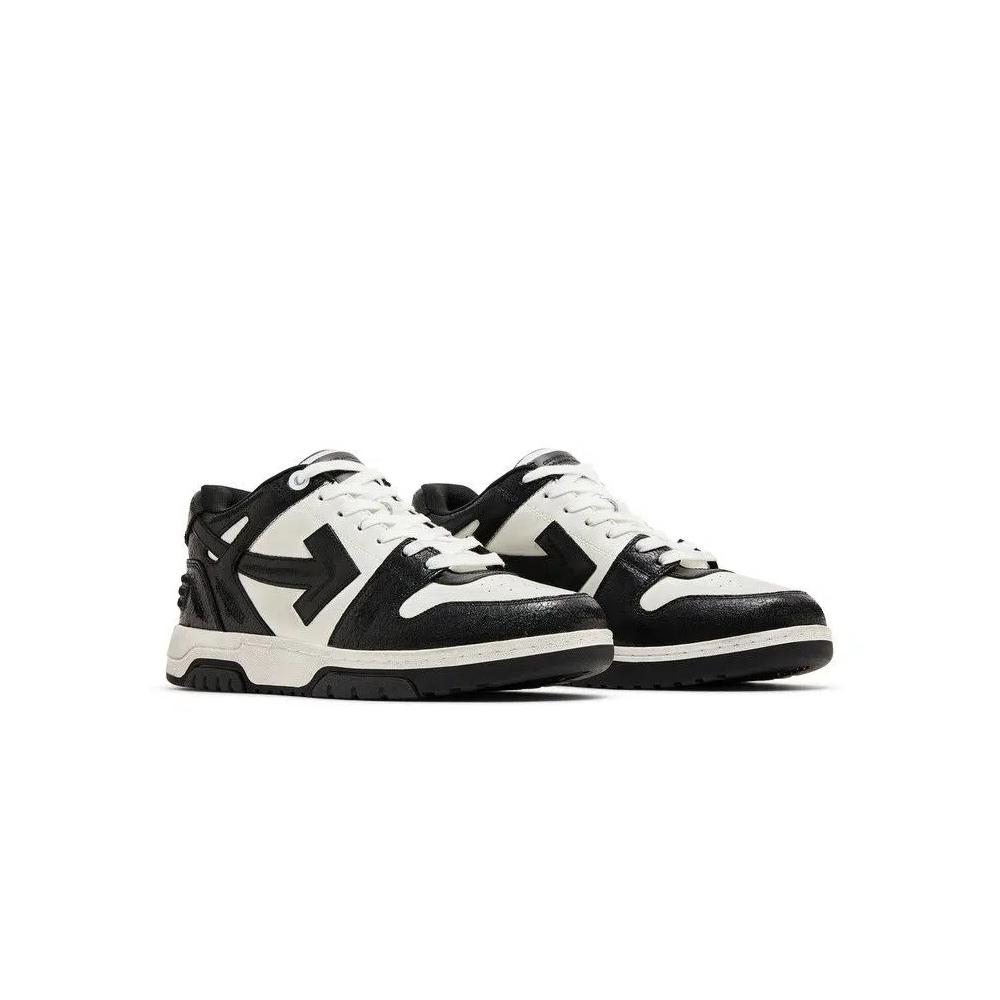 Кроссовки Off-White Out of Office 'Black White Distressed' 8
