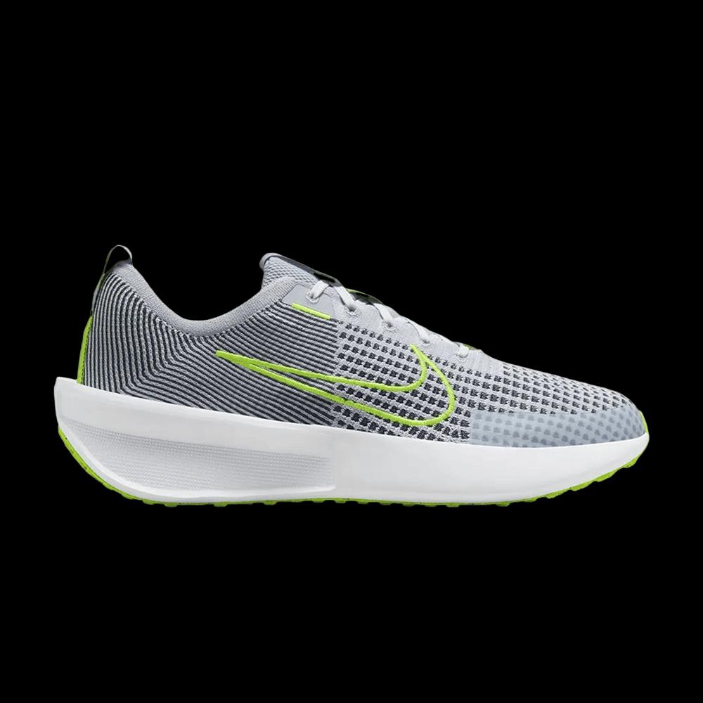 Кроссовки Nike Interact Run 'Wolf Grey Volt White Black' 1