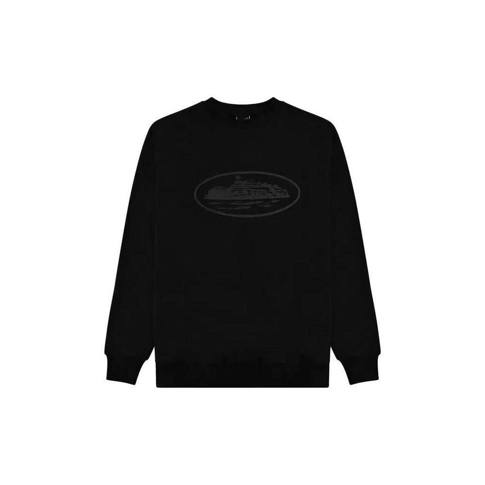 Свитера Corteiz OG Alcatraz Sweatshirt 'Triple Black' 1