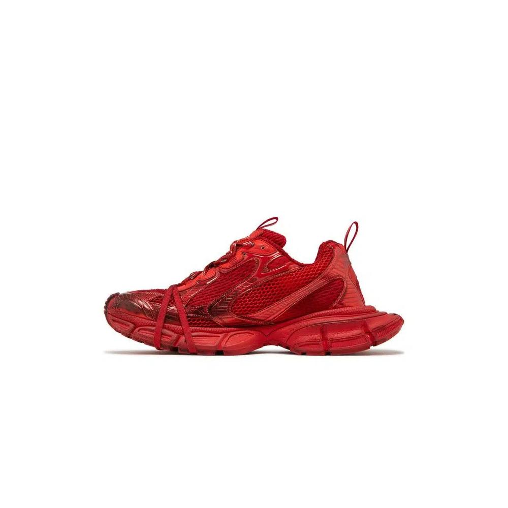 Кроссовки Balenciaga 3XL Sneaker 'Worn-Out - Red' 3