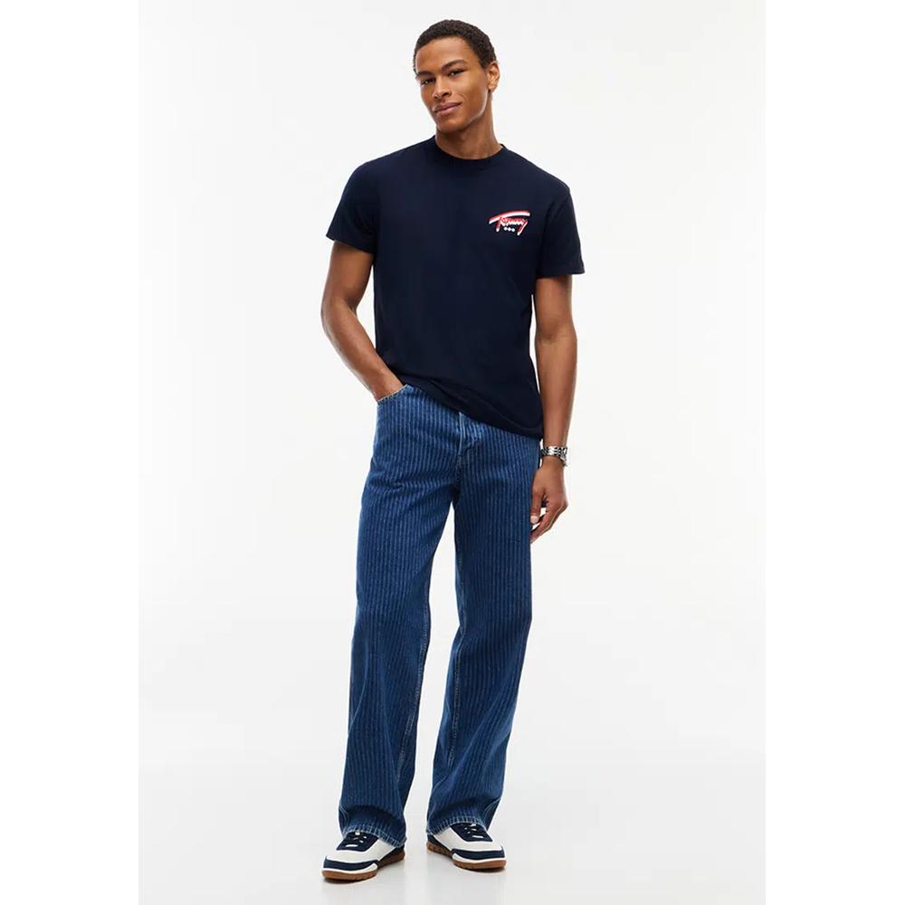 Футболка Signature Back Logo Jersey - Tommy Jeans 4