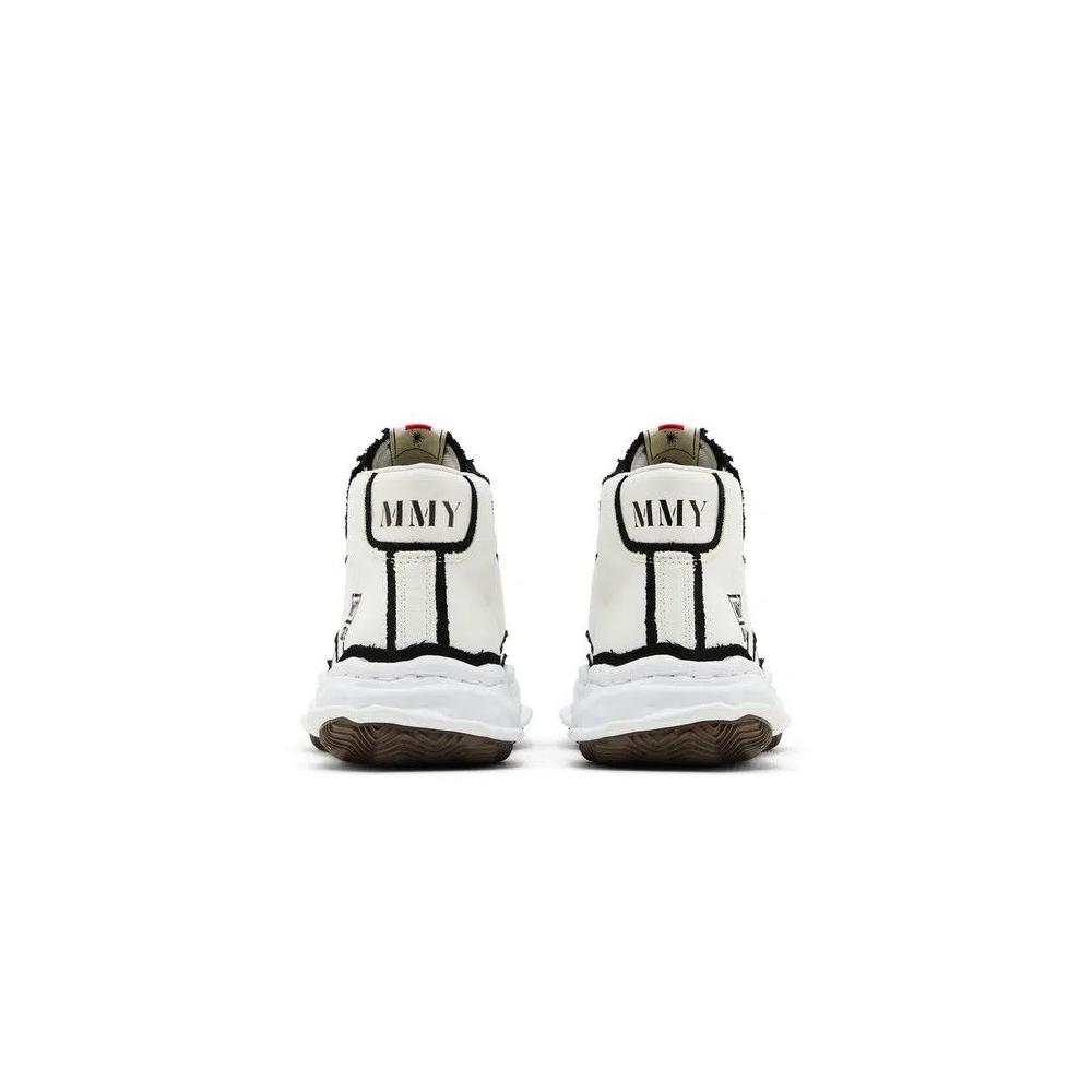 Кроссовки Maison Mihara Yasuhiro Blakey Overhanging Canvas High 'White' 6