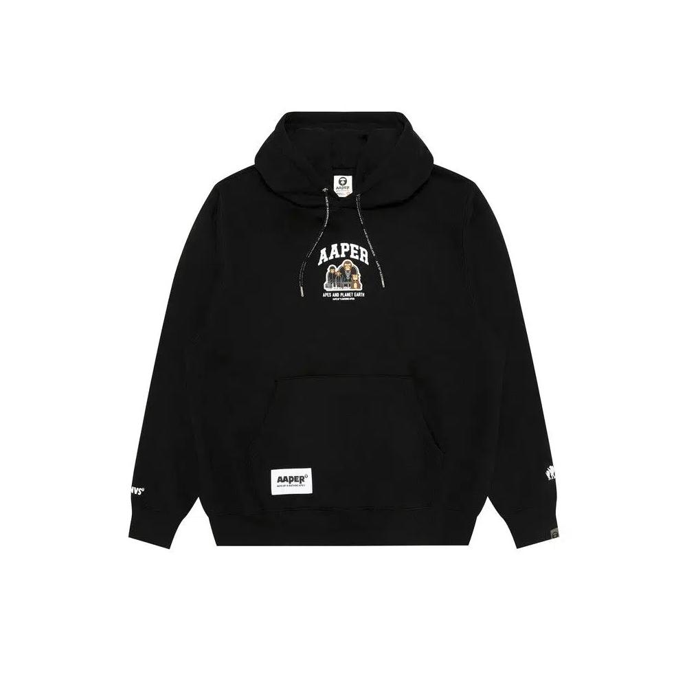 Худи AAPE r Hoodie «Black» 1