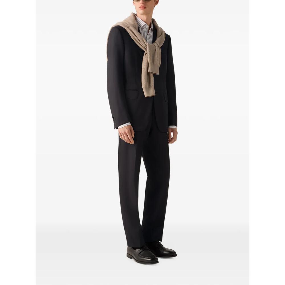 black Trofeo 120mila wool suit 2