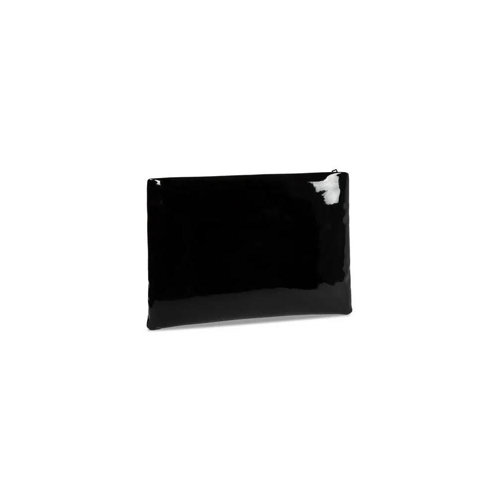 Клатчи Saint Laurent Large Puffy Pouch 'Nero' 2