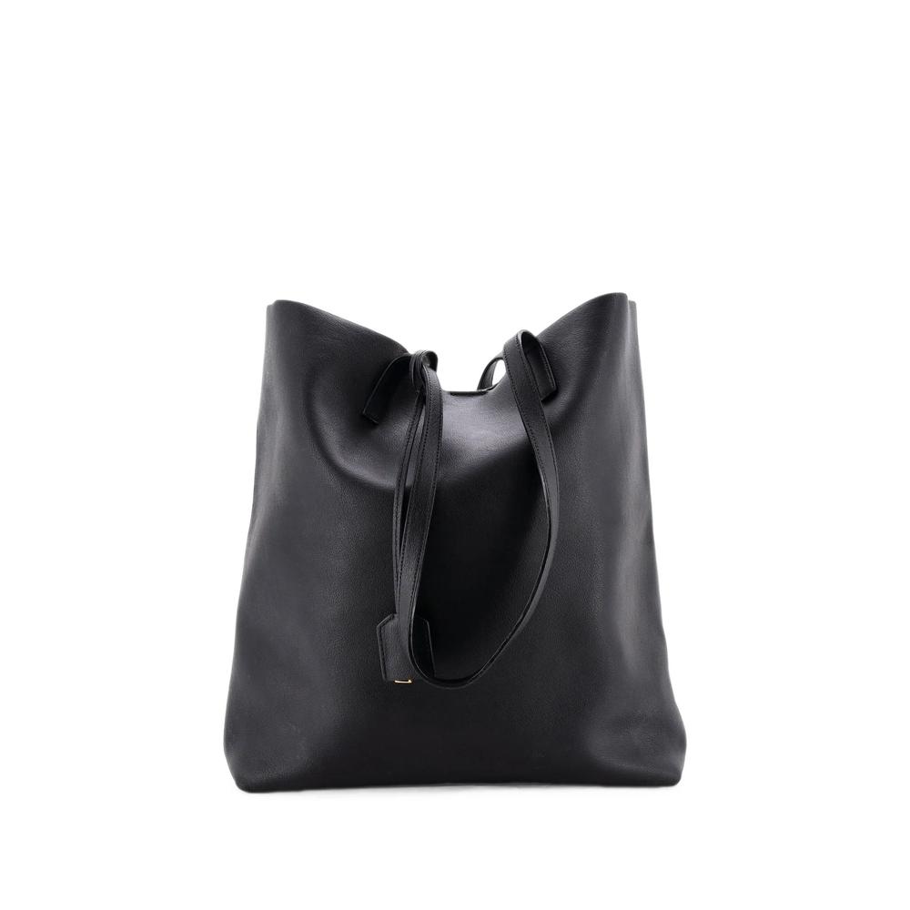 Shopper Tote Leather Tall shoulder bag 1