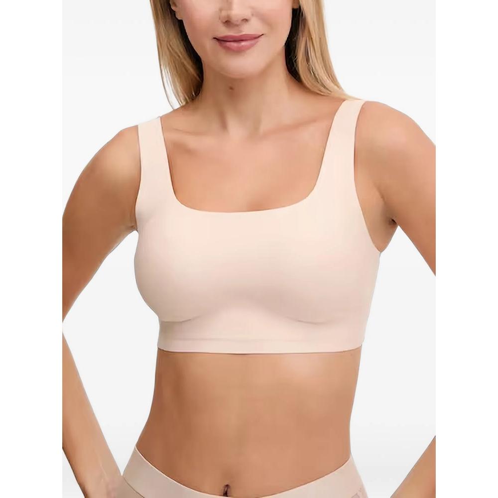 seamless scoop-neck bra 1