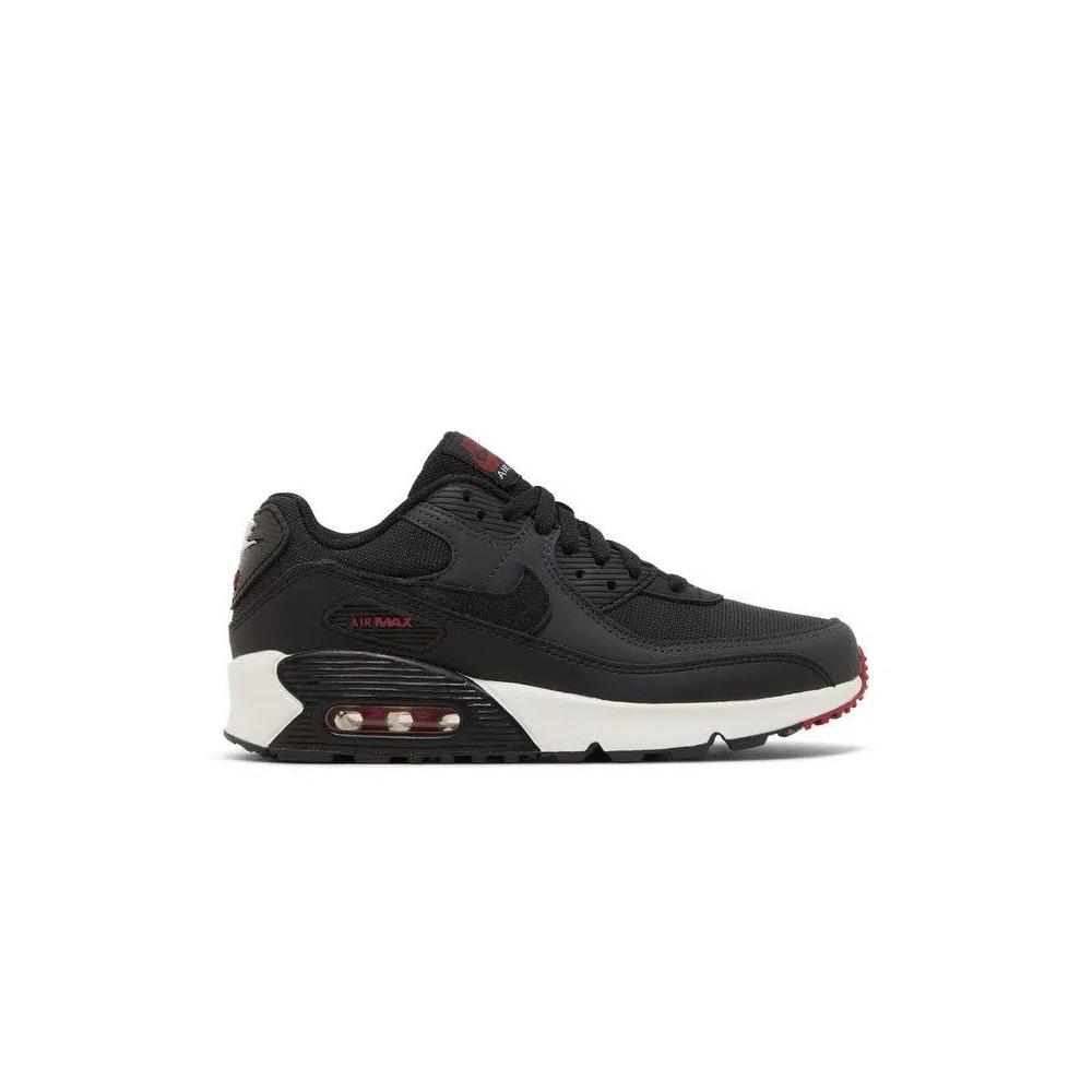 Кроссовки Nike Air Max 90 Leather GS 'Anthracite Team Red' 1