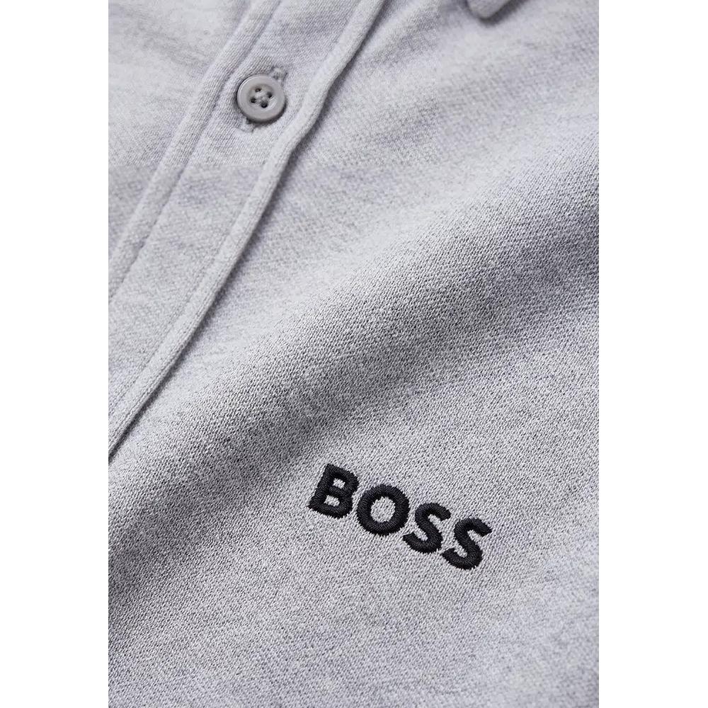 Несминаемая рубашка из джерси - BOSS Green 5