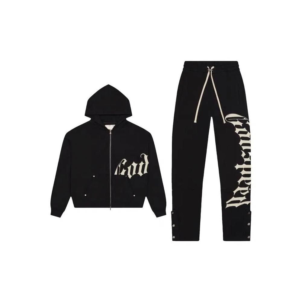 Домашняя одежда Godspeed OG Logo Sweatsuit V2 «Black» 1