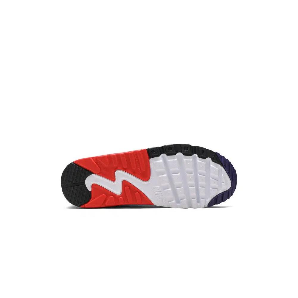 Кроссовки Nike Air Max 90 Leather GS 'White Bright Crimson' 4