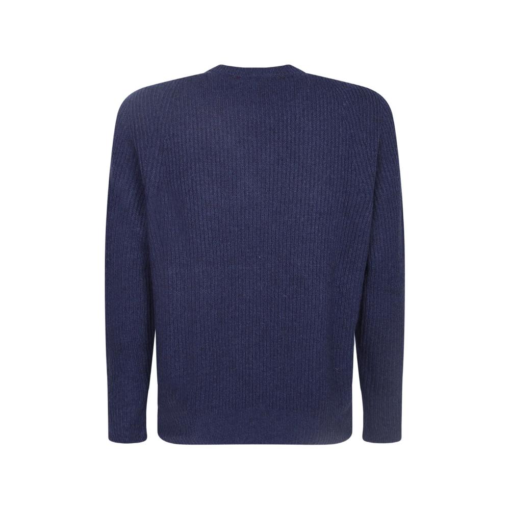 ribbed-knit raglan-sleeve sweater 2