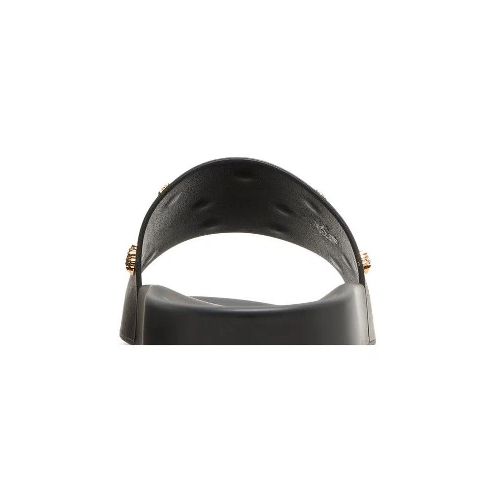 Слайды Versace Medusa Stud Leather Slide 'Black' 7
