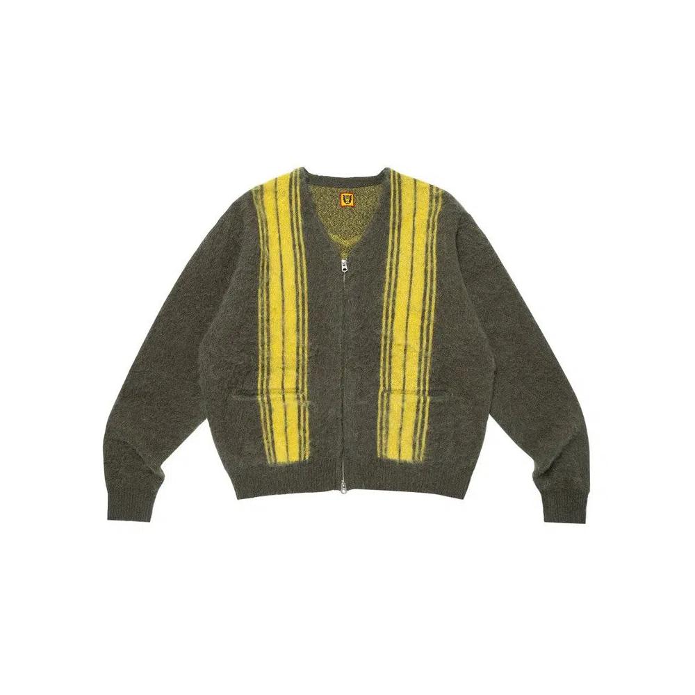 Кардиган Human Made Zip-Up Cardigan 'Green' 1