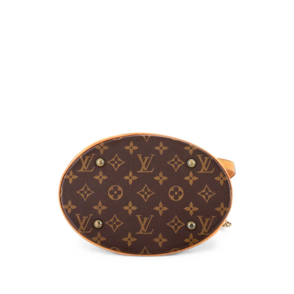 Petit Monogram Canvas bucket bag 3