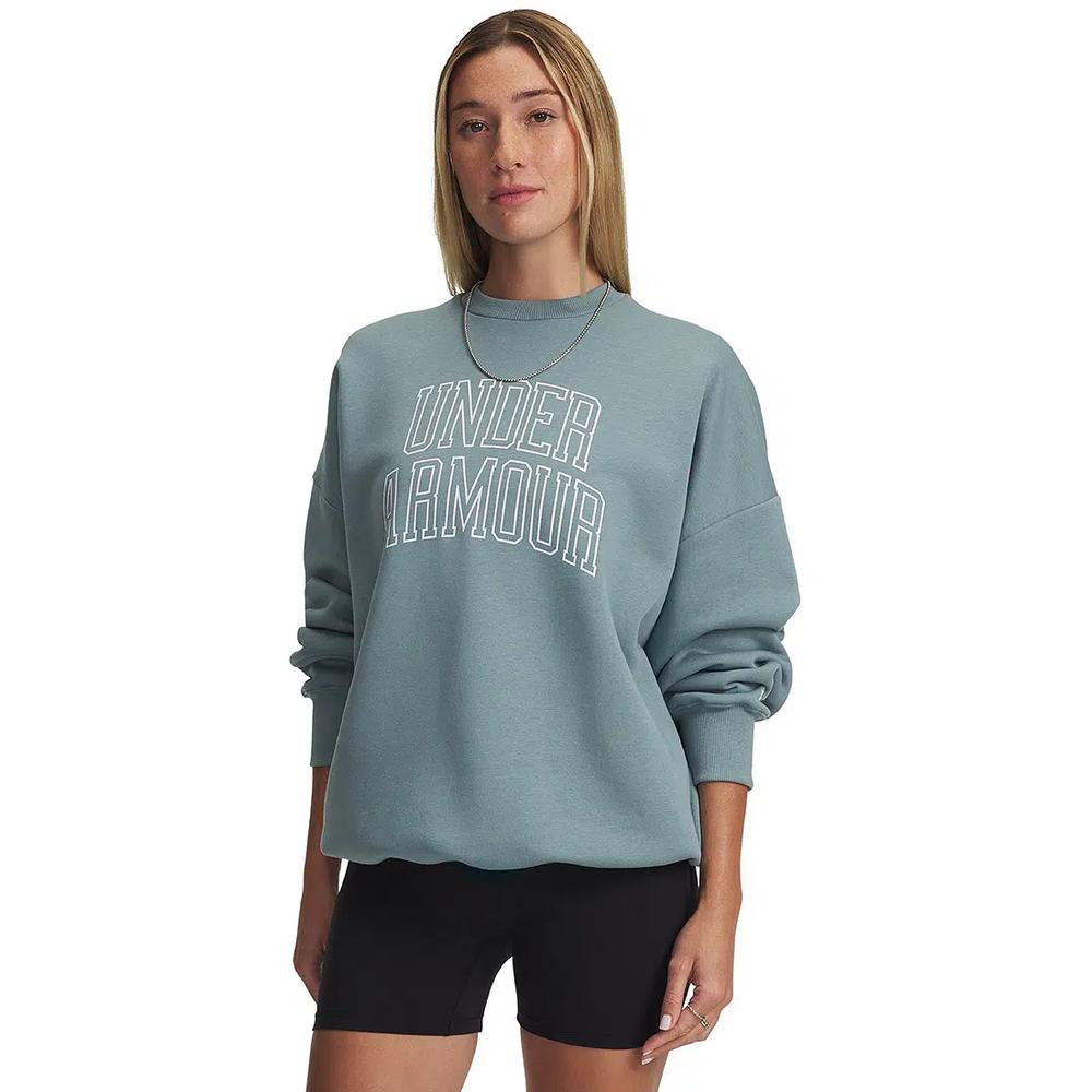 Свободная флисовая толстовка Rival Fleece Varsity Oversized Sweatshirt 1