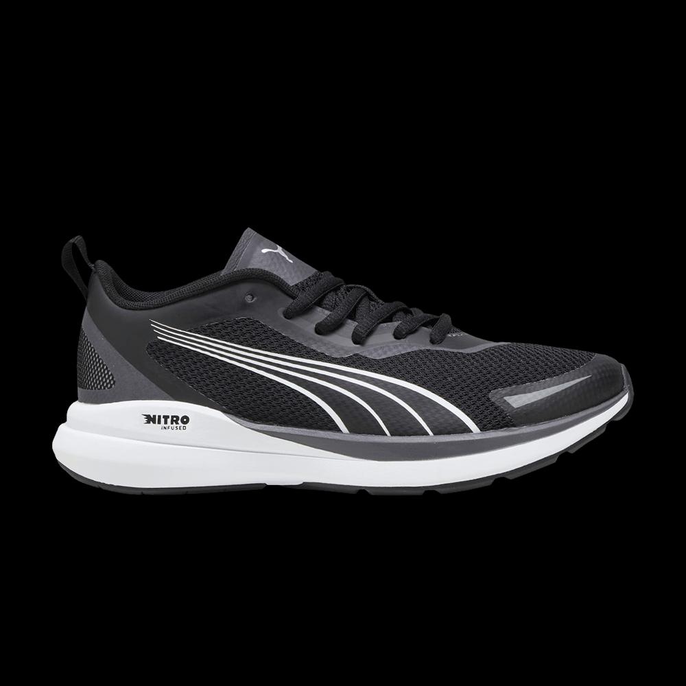 Кроссовки Puma Kruz Nitro Big Kid 'Black Silver' 1