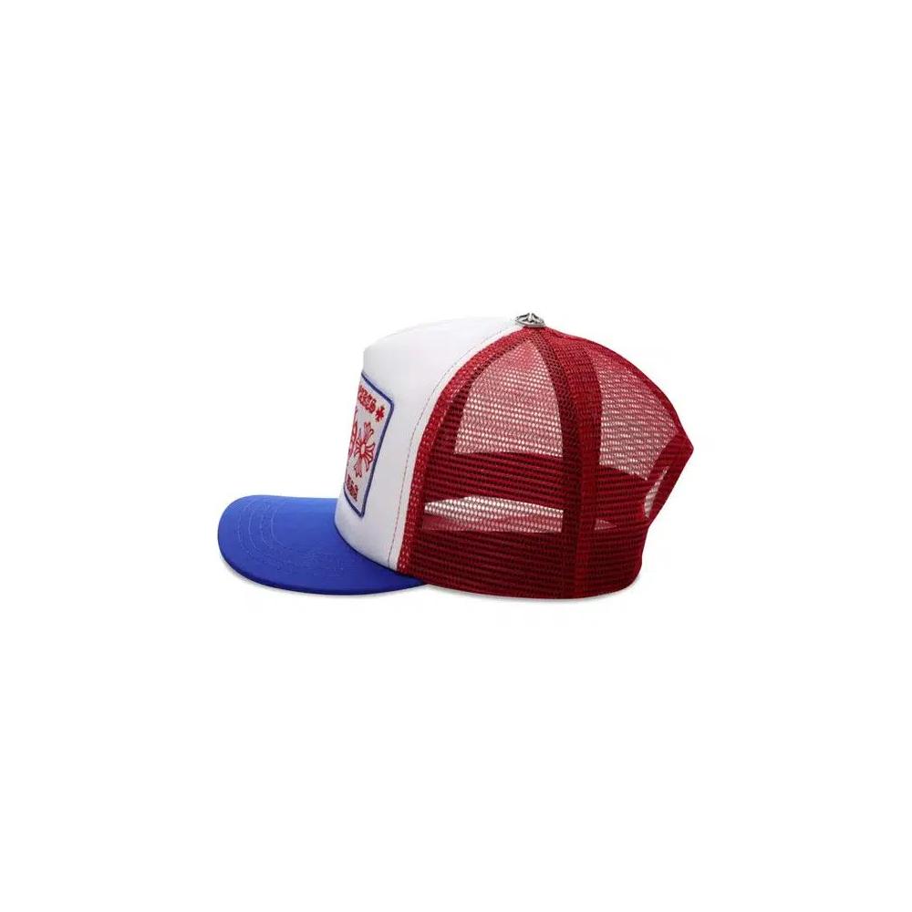 Кепки Chrome Hearts Hollywood USA Trucker Hat 'Синий/Белый/Красный' 2