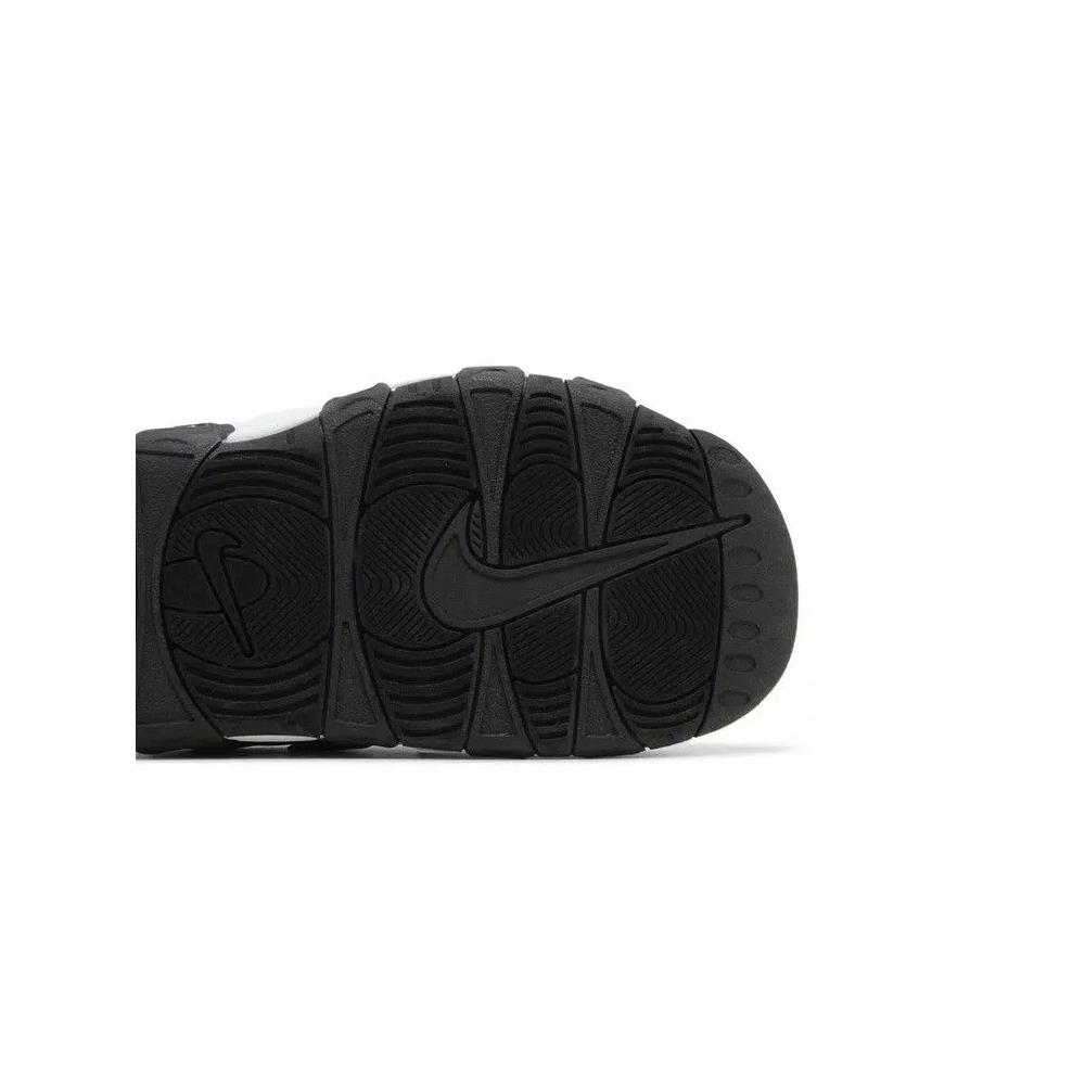 Слайды Nike Air More Uptempo Slide 'Black White Red' 5