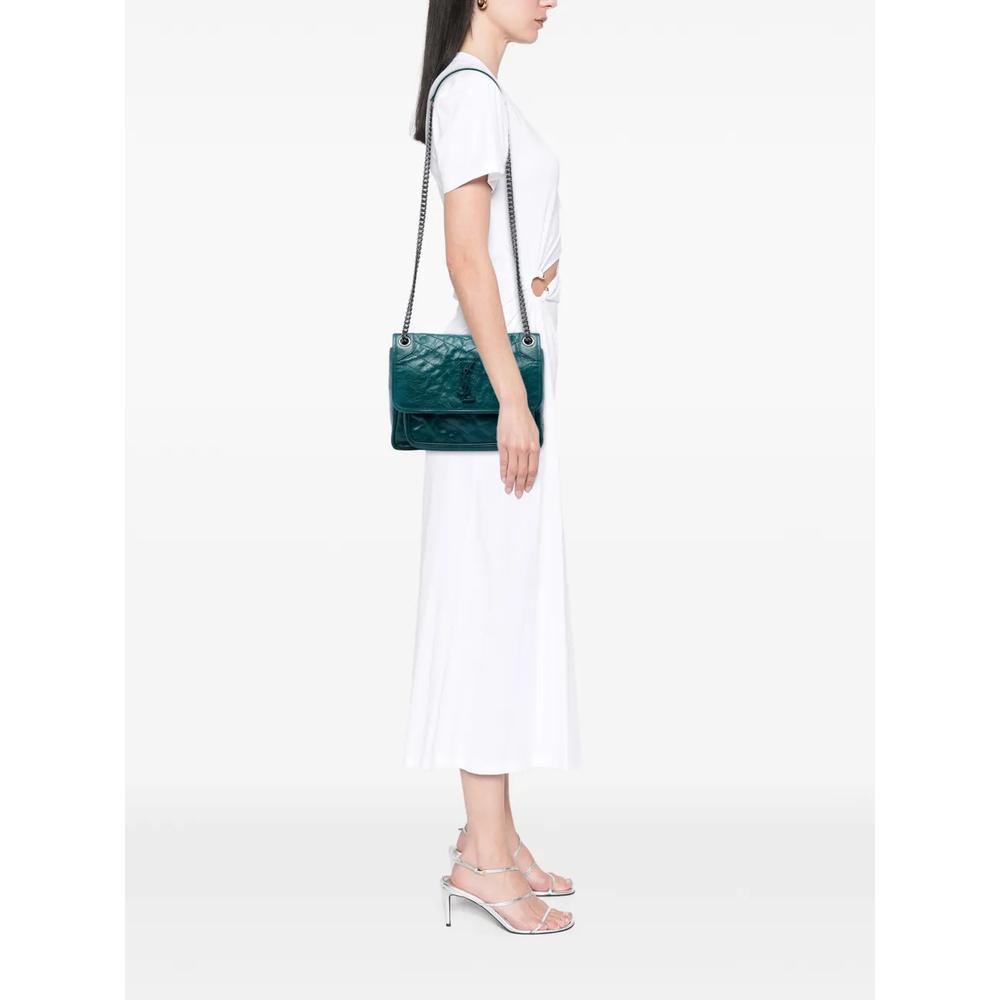 Сумка на плечо Medium Crinkled Calfskin Niki (2018 год) 2