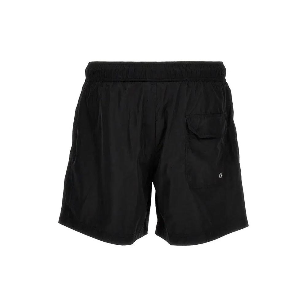 Плавки Palm Angels Classic Logo Swimshorts 'Black/White' 2