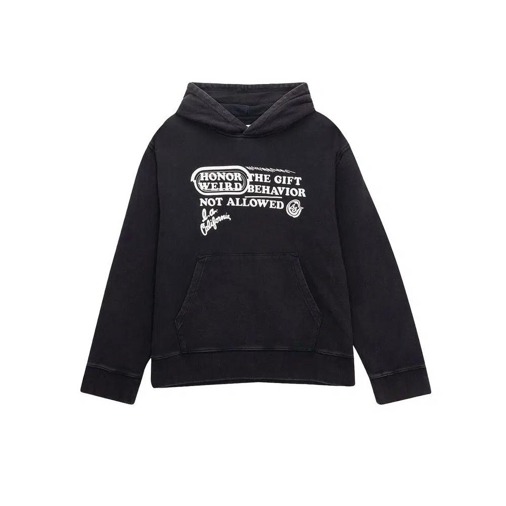 Топы Honor The Gift Not Allowed Hoodie 'Black' 1