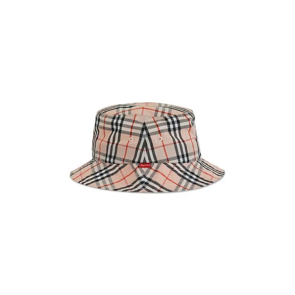Кепки Supreme x Burberry Crusher 'Pink' 2