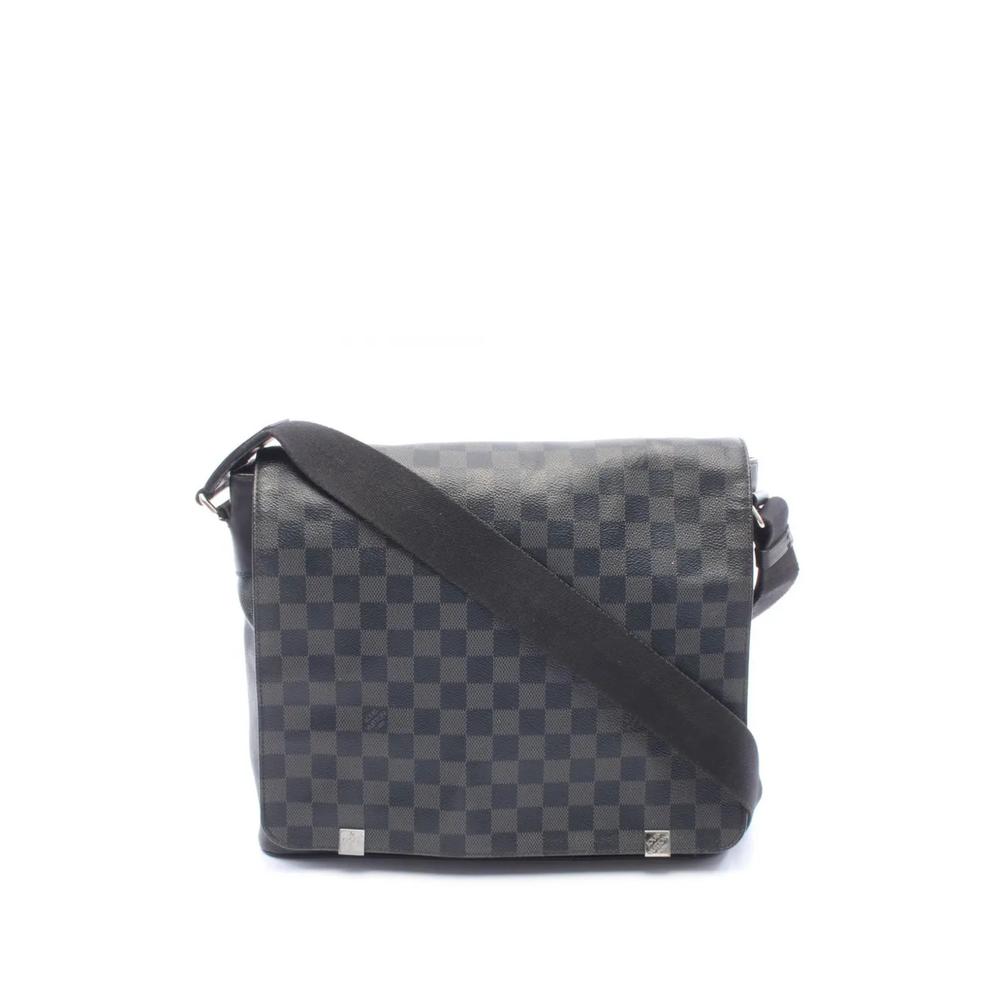 Сумка через плечо Damier Graphite District MM (2019 год) 1