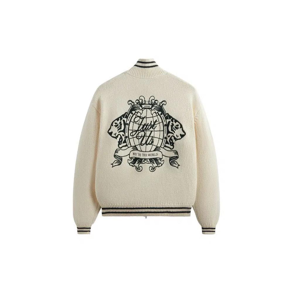 Свитера Kith Wyona Full Zip Varsity Sweater 'Sandrift' 2