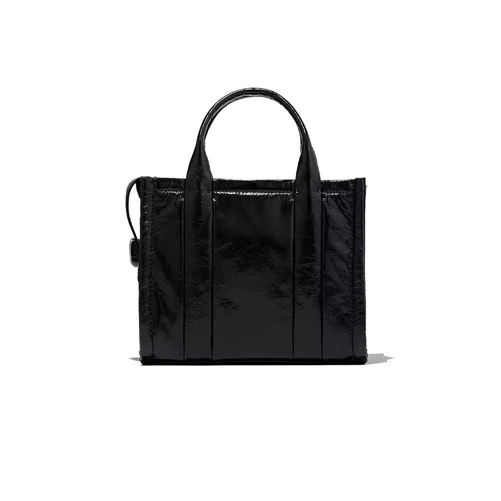The Shiny Crinkle Small Tote Черный H065L01PF22 3