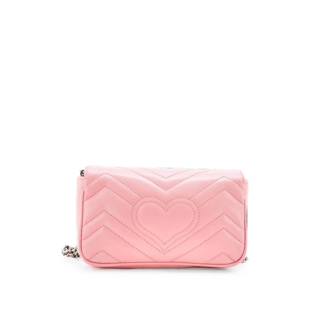 Сумка через плечо GG Marmont Flap Bag Matelasse Leather Super Mini 2