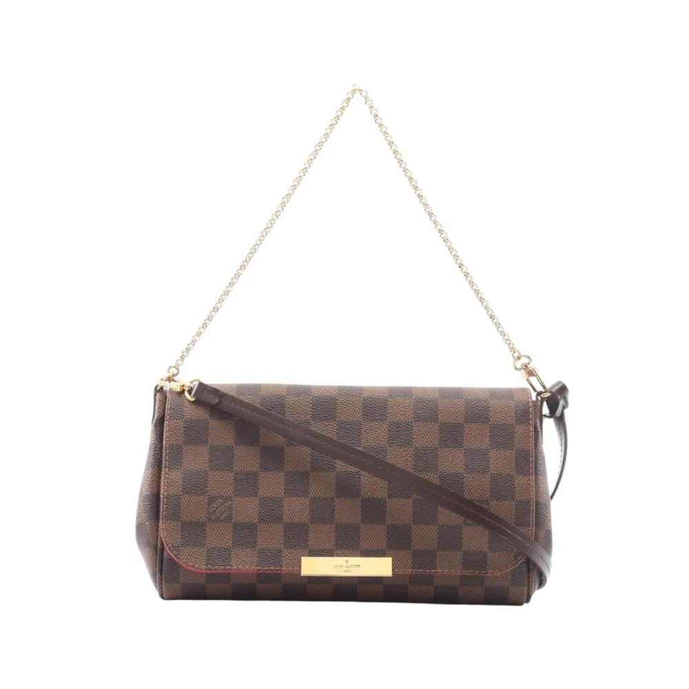 Сумка-сэтчел Damier Ebene Favorite MM (2014 год) 1