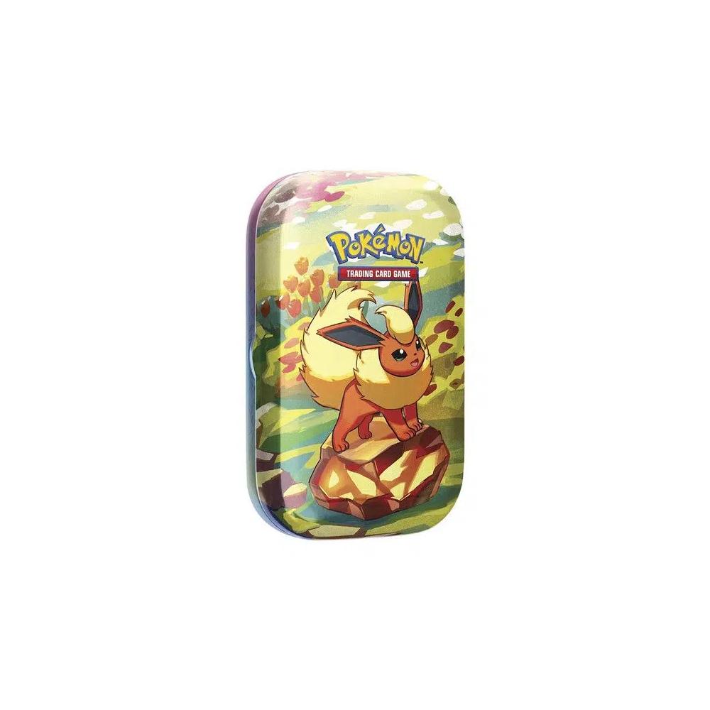 Коллекционные карточки Pokémon Scarlet & Violet: Pristmatic Evolutions Mini Tin (Flareon) 2