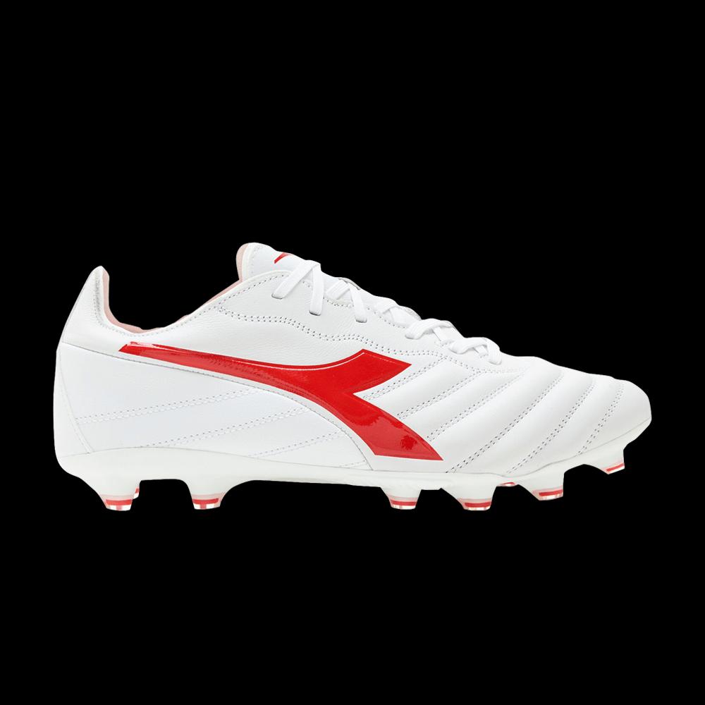 Бутсы Diadora Brasil Elite 2 LT LP12 'White Milano Red' 1