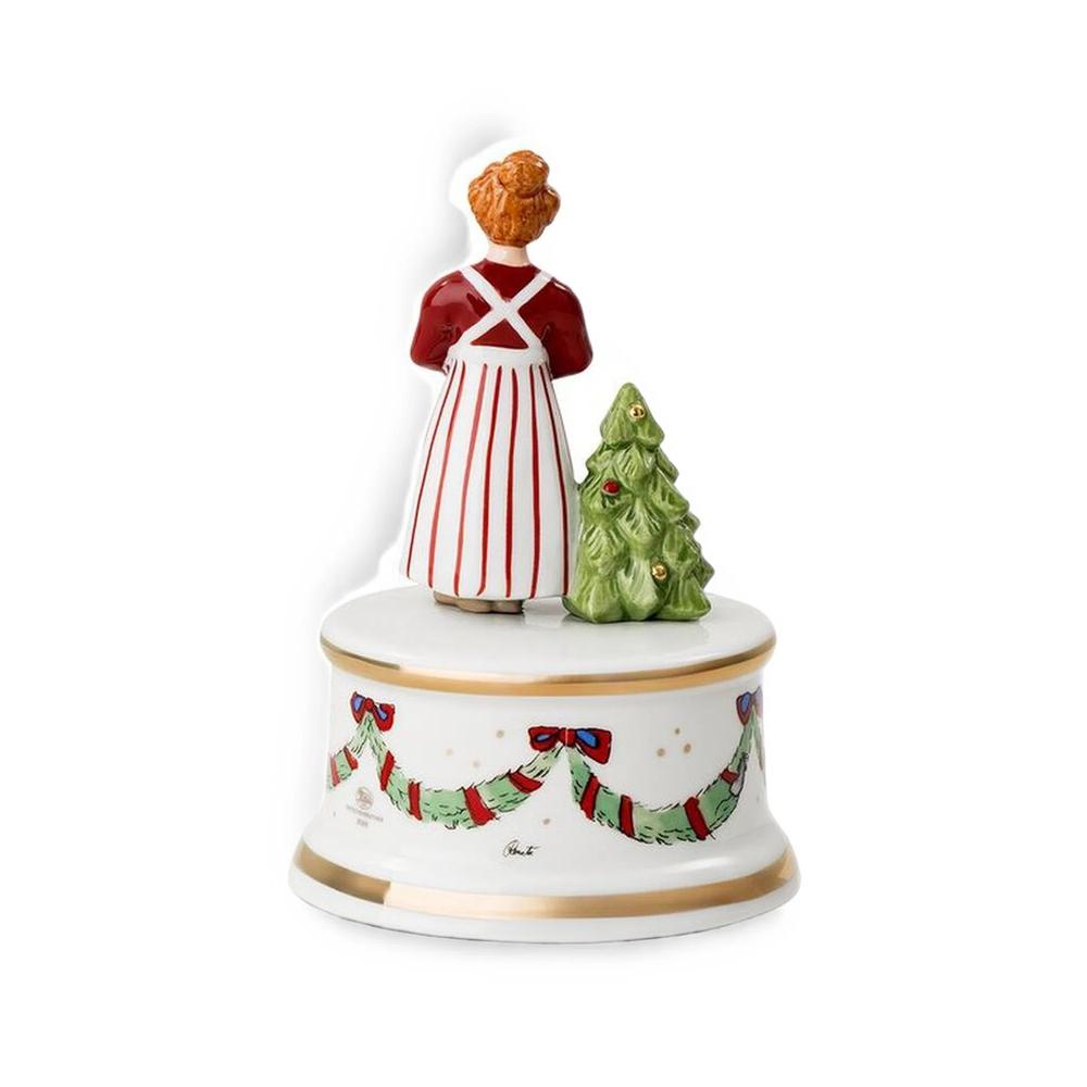 small Christmas Feast musical box 2