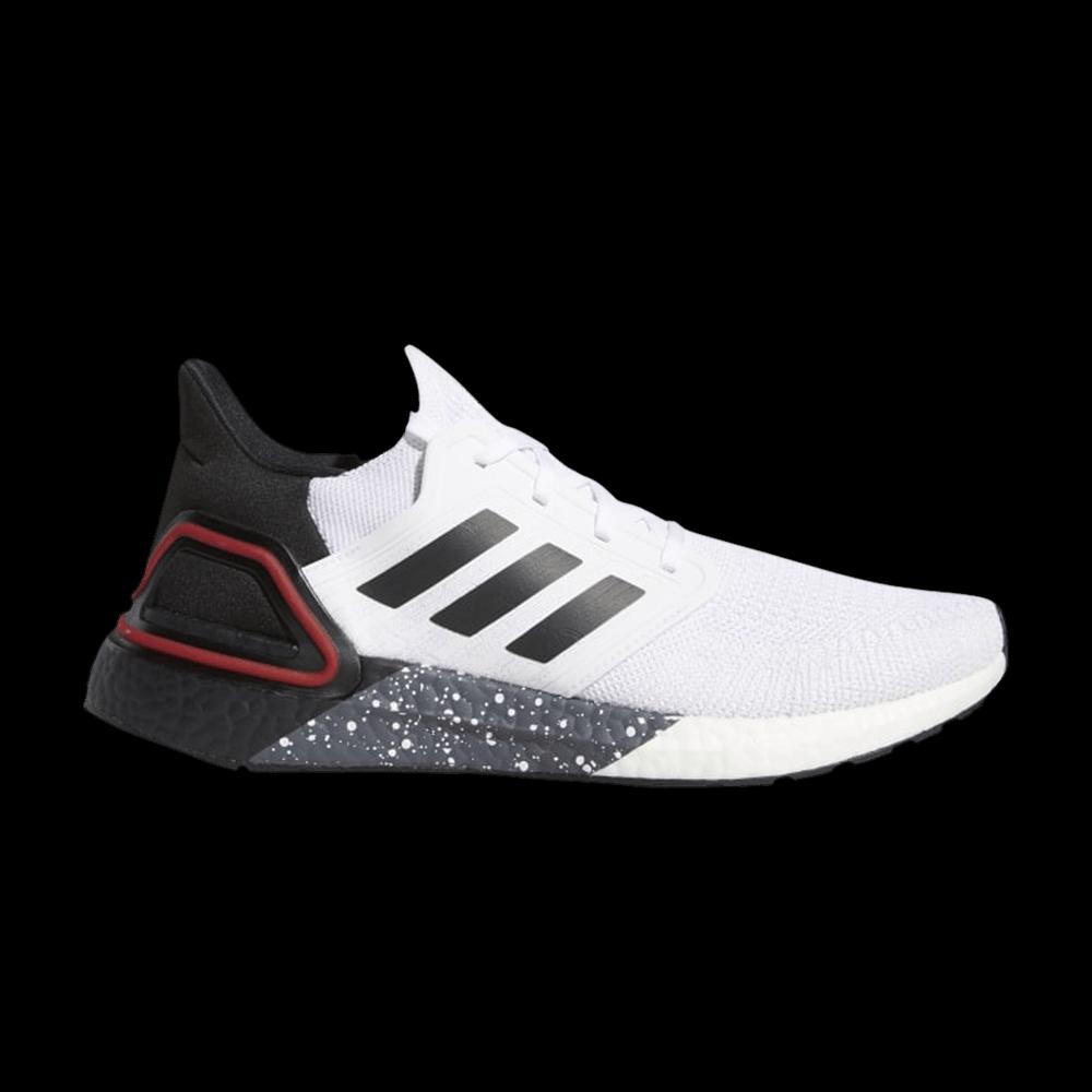 Кроссовки Adidas UltraBoost 20 'White Scarlet' 1