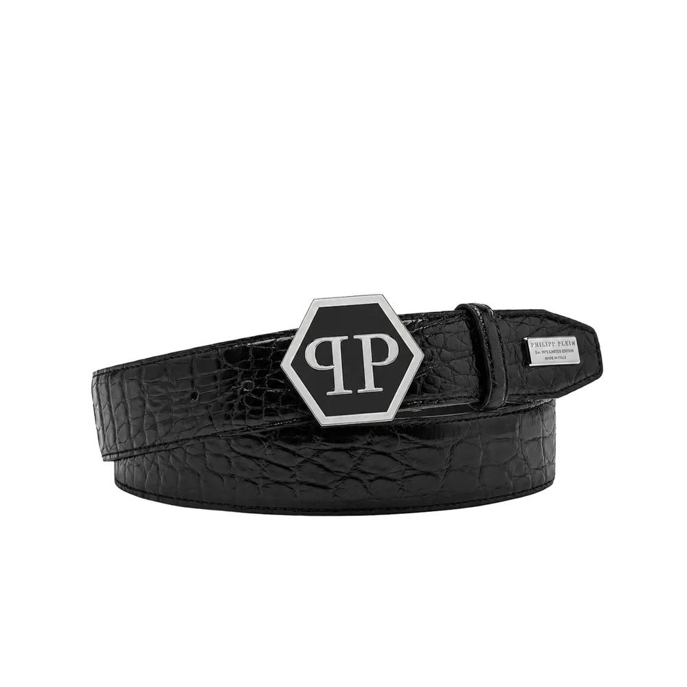 leather belt cocco hexagon 1