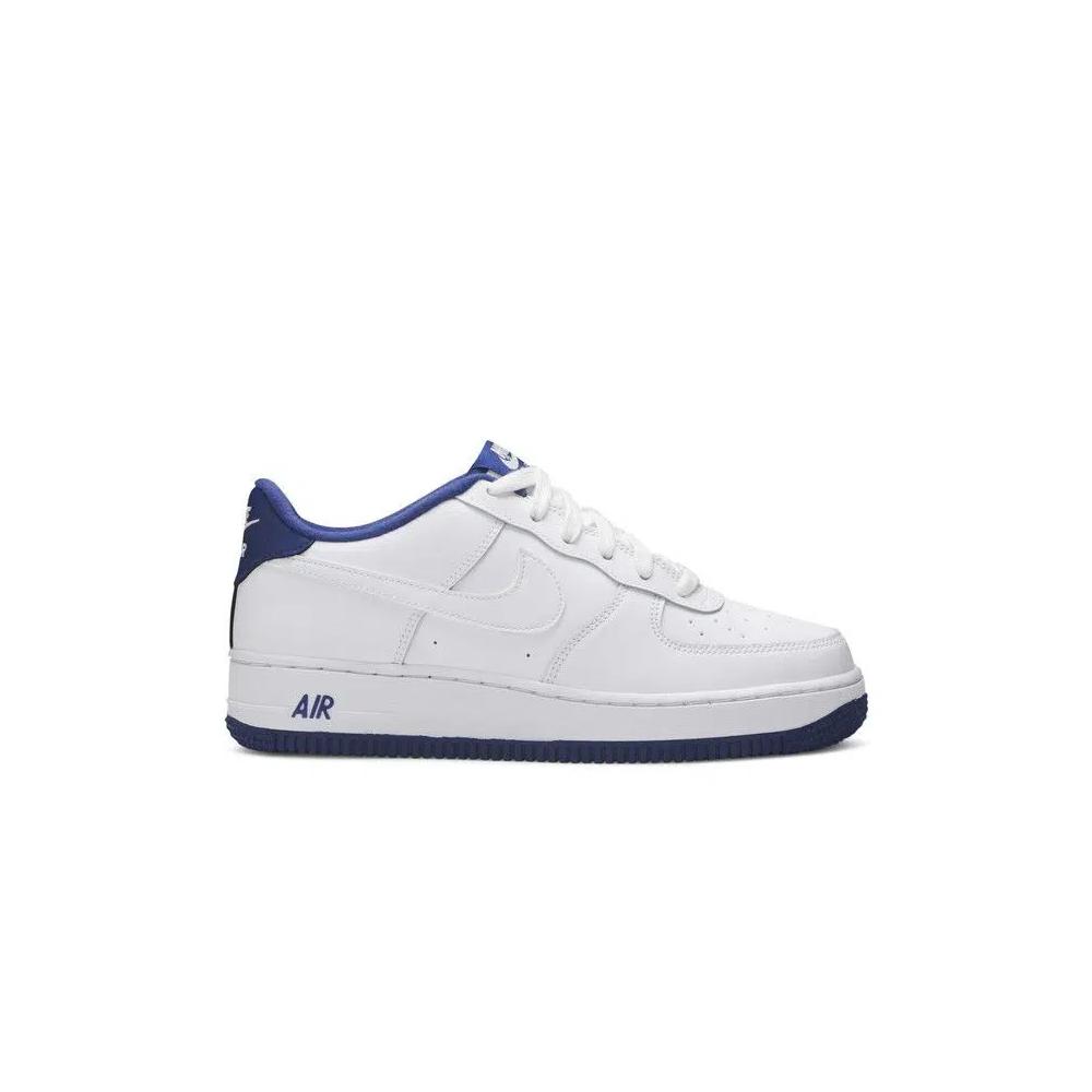 Кроссовки Nike Air Force 1 GS 'White Deep Royal Blue' 1