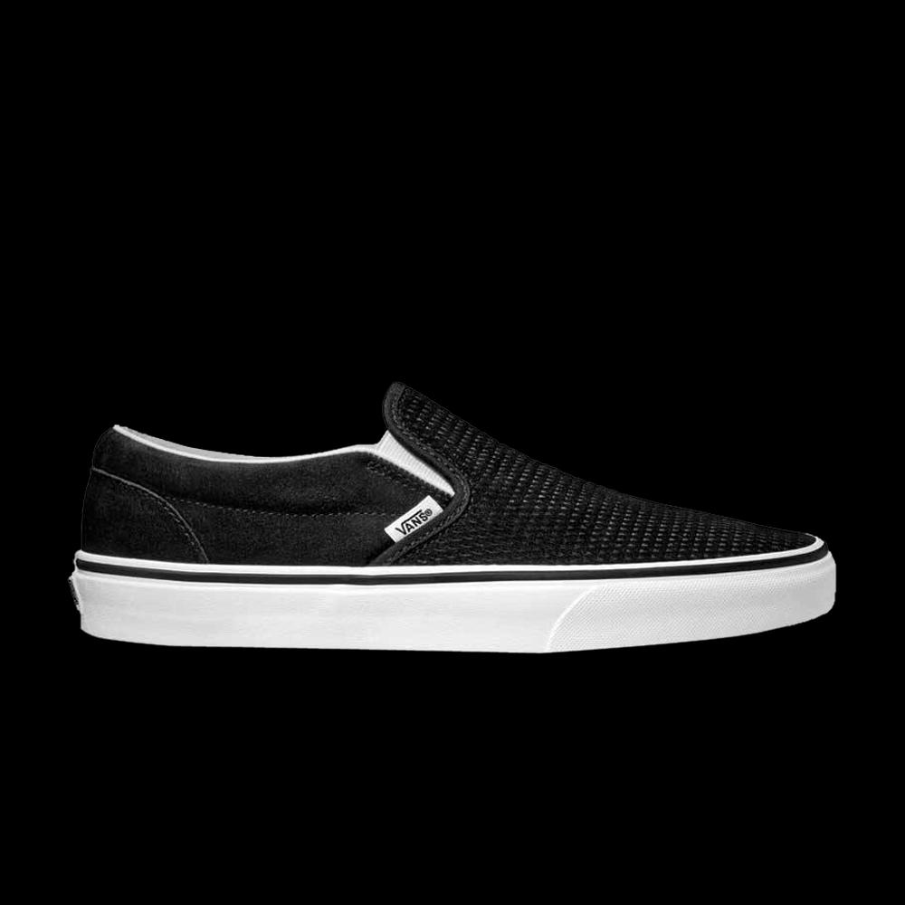 Слипоны Vans Classic Slip-On 'Embossed Suede - Black' 1