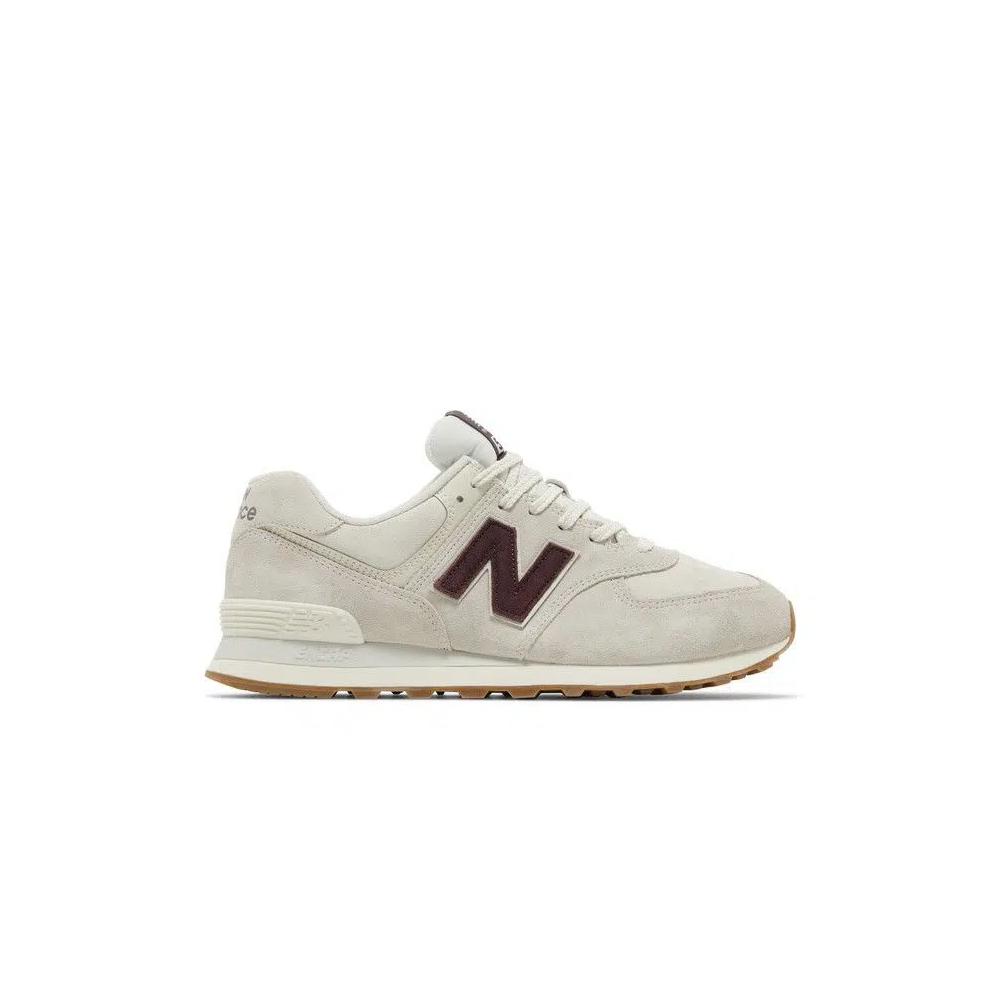 Кроссовки New Balance 574 'Bone White Burgundy' 1