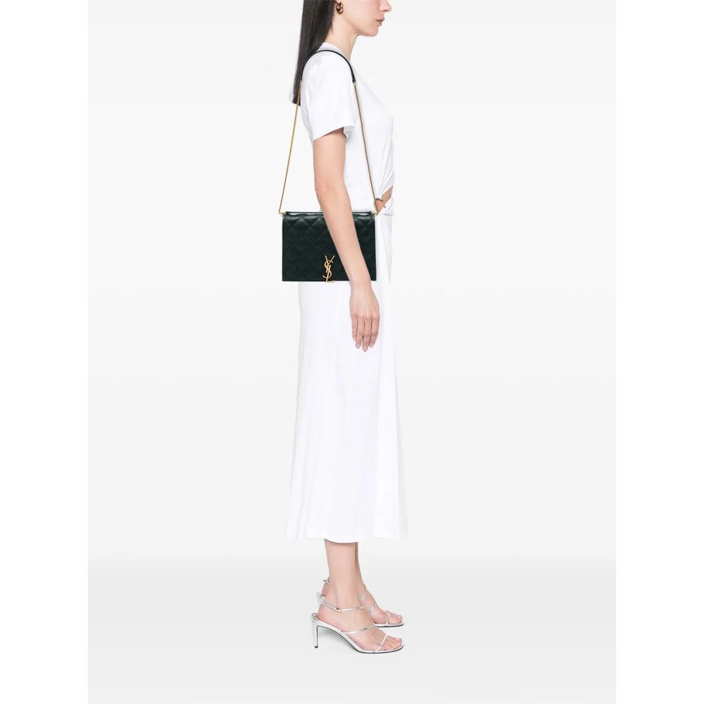 Маленькая сумка на плечо Quilted Lambskin Becky Chain (2020 год) 2