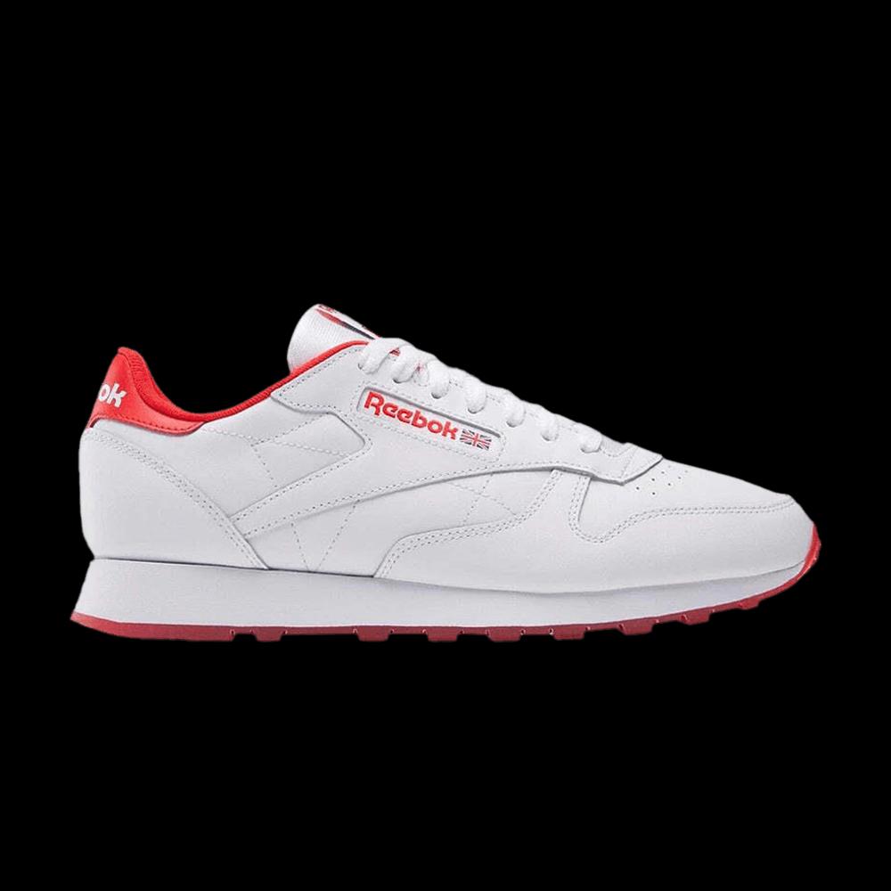 Кроссовки Reebok Classic Leather 'White Instinct Red' 1
