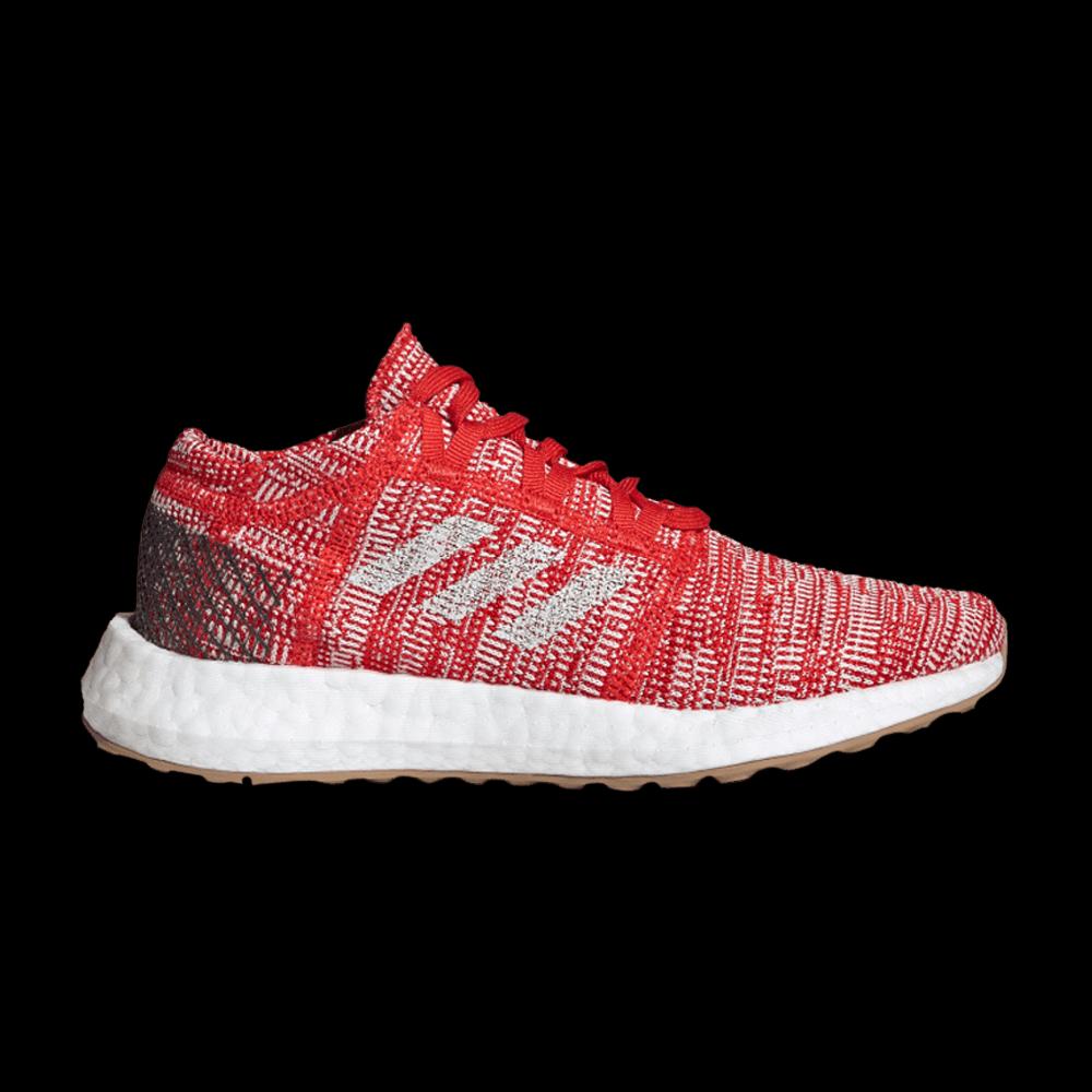 Кроссовки Adidas PureBoost Go J «Active Red Carbon» 1