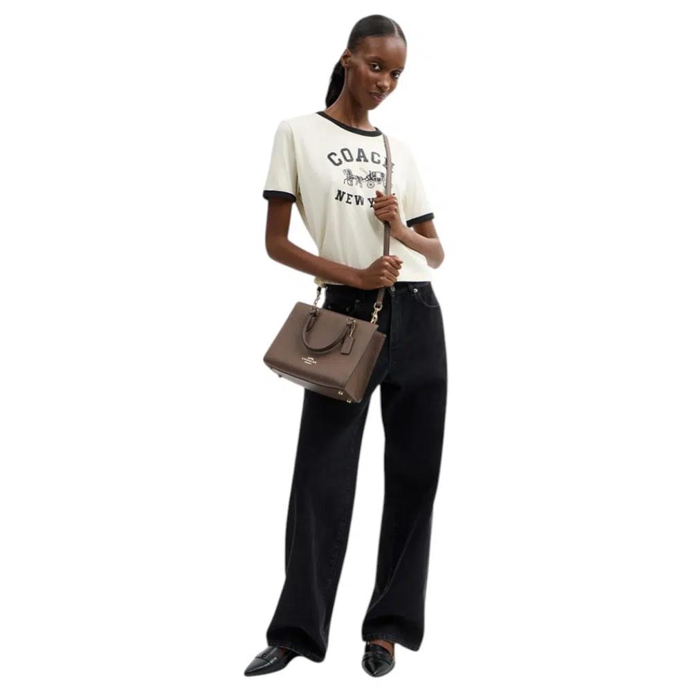 Maggie Small Tote Bag - Темный камень 5