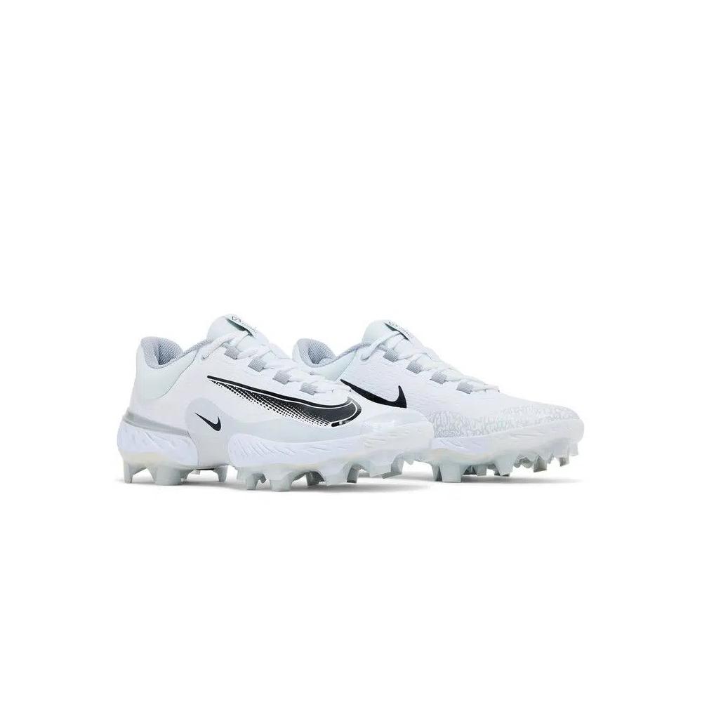 Шиповки Nike Alpha Huarache Elite 4 Low MCS 'White Black Wolf Grey' 8