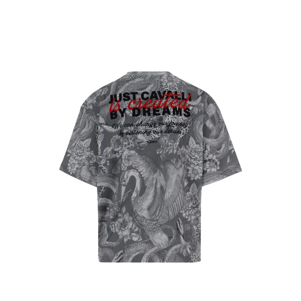 animal-print logo-print T-shirt 2