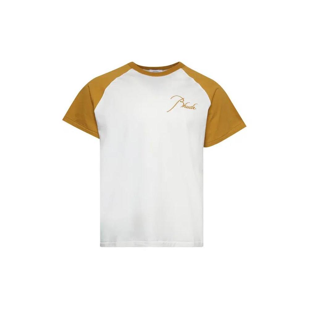Футболки Rhude Raglan Tee 'Mustard' 1