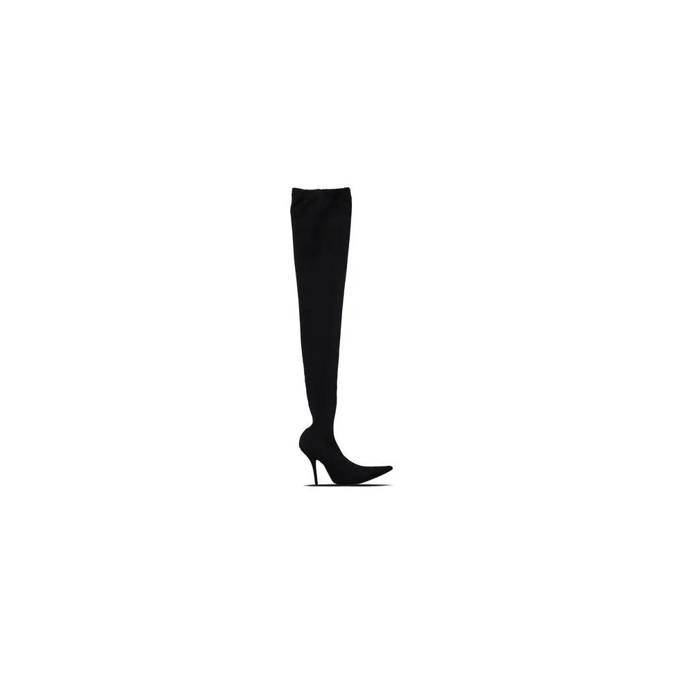 Обувь Balenciaga Wmns Knife Over The Knee Boot 'Black' 1